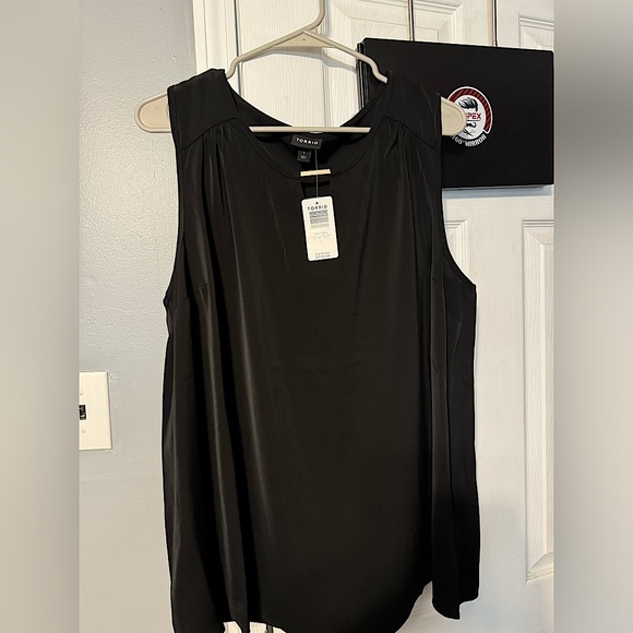 torrid Tops - Torrid Black Tang Top size 1